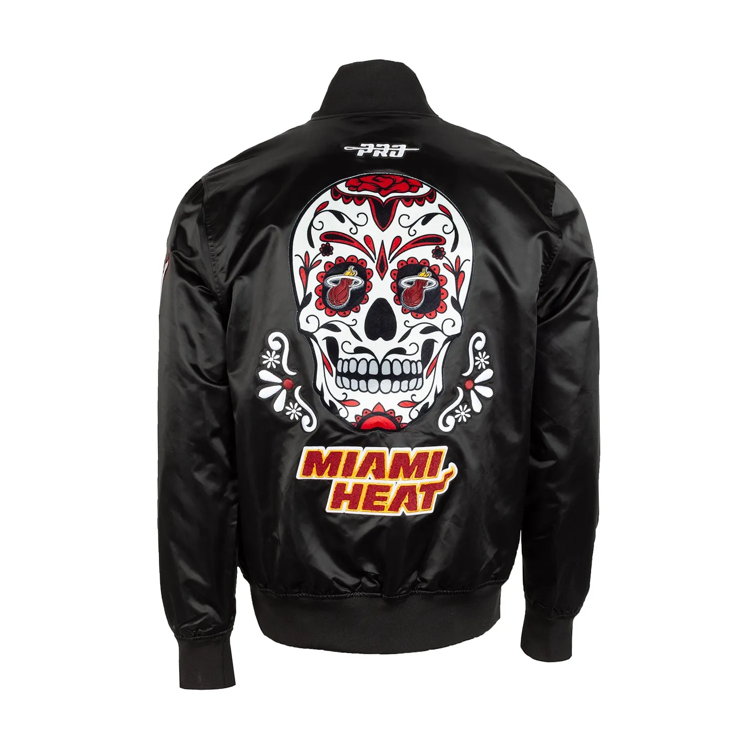 Heat Sugar Skull Satin Jacket -Mens