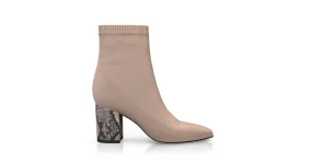 Heeled 26125 Sock Boots