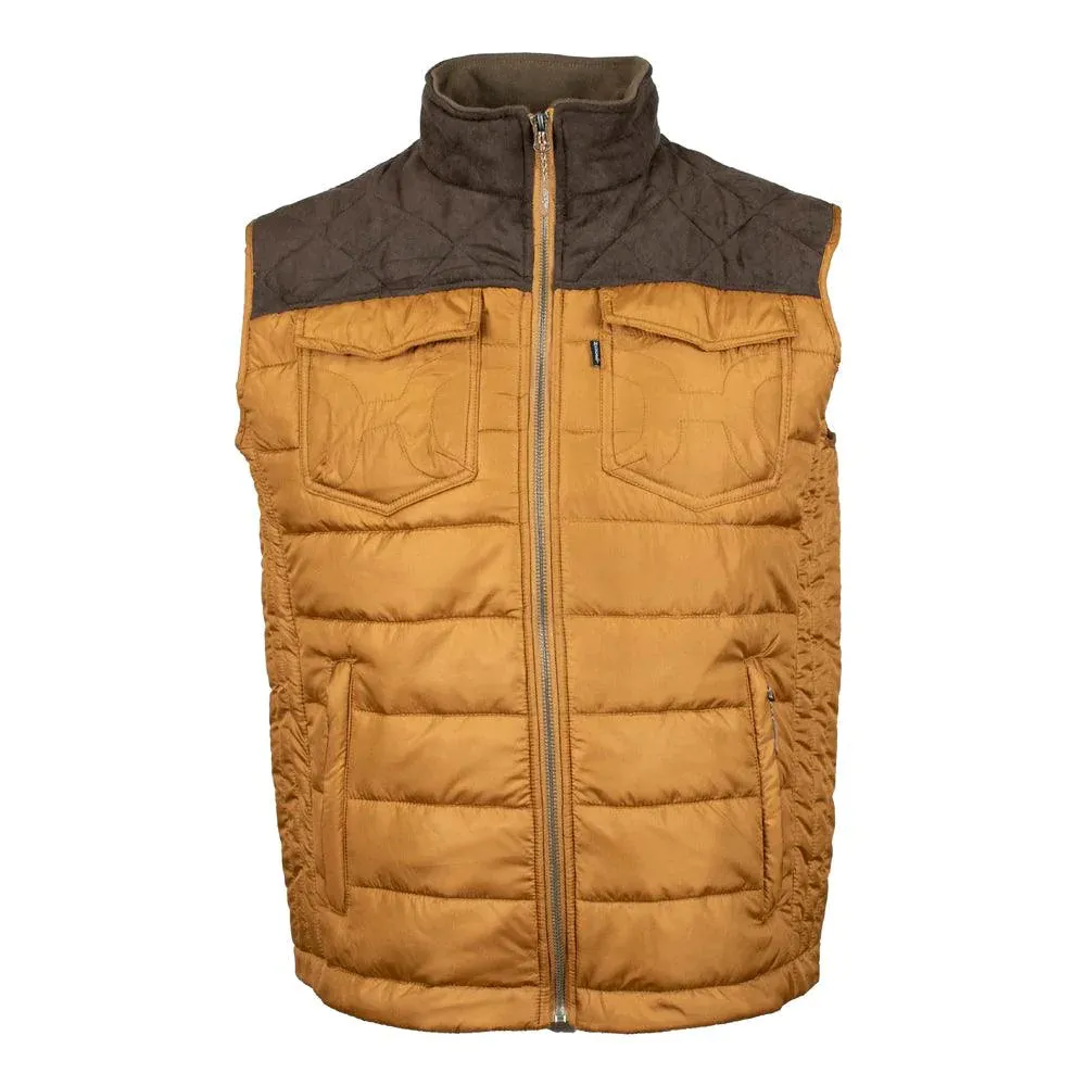 Hooey Packable Vest Tan Brown - Shop Now.