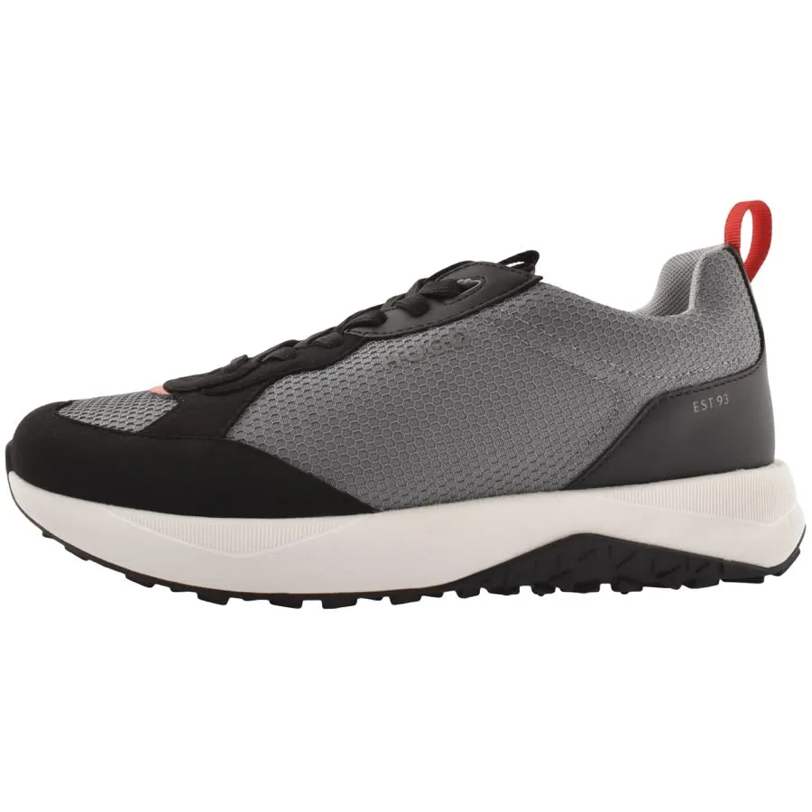 HUGO Kane Runn Trainers Grey