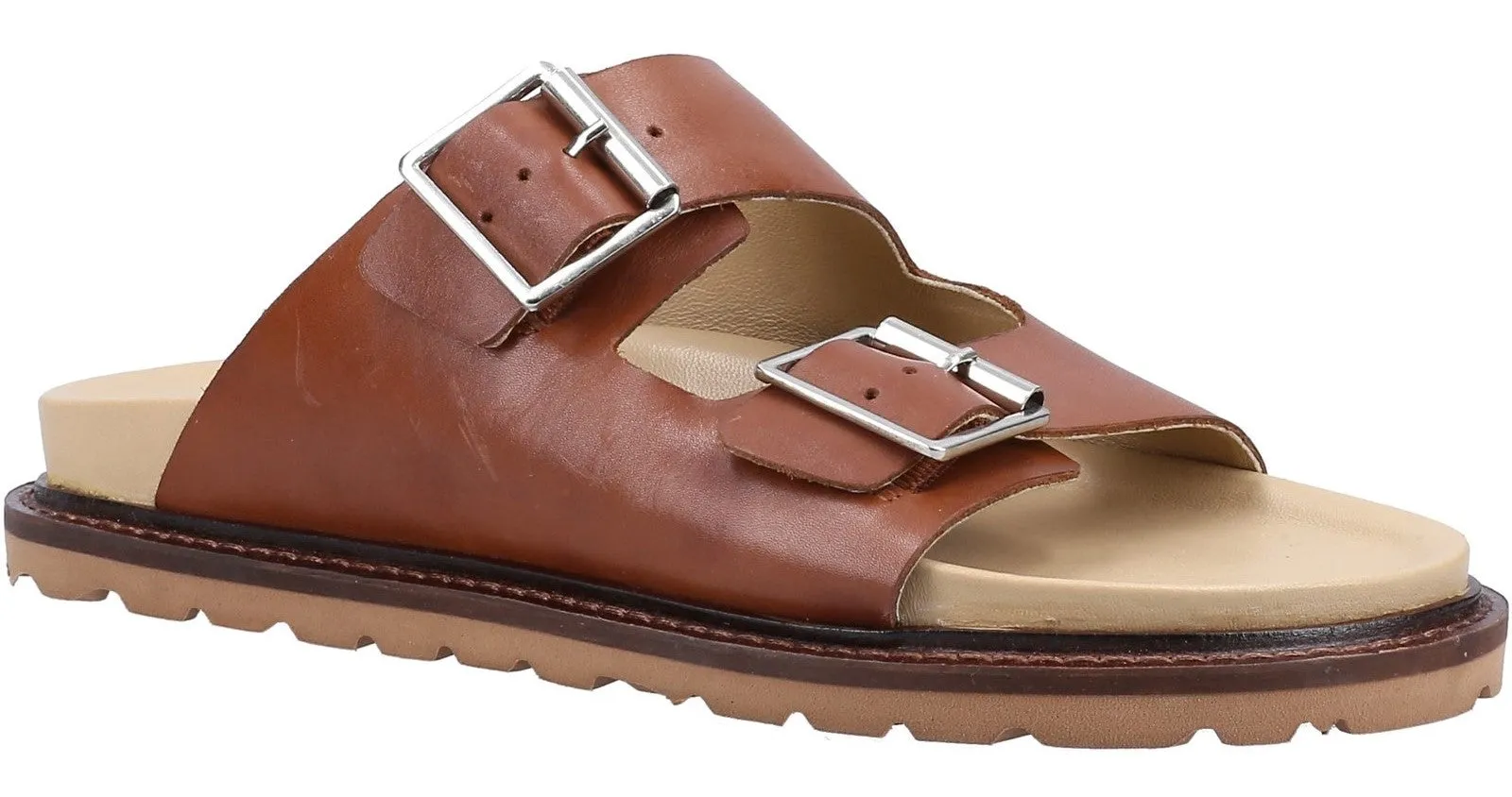 Hush Puppies women's leather mule sandal - Blakely.