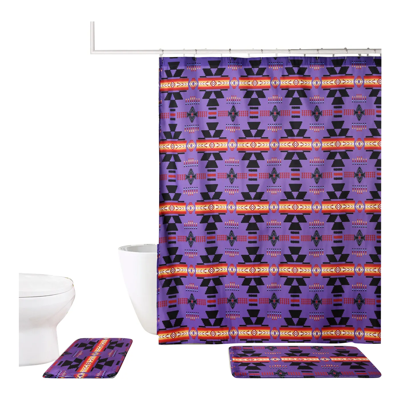 Indigenous Art Bathroom Set