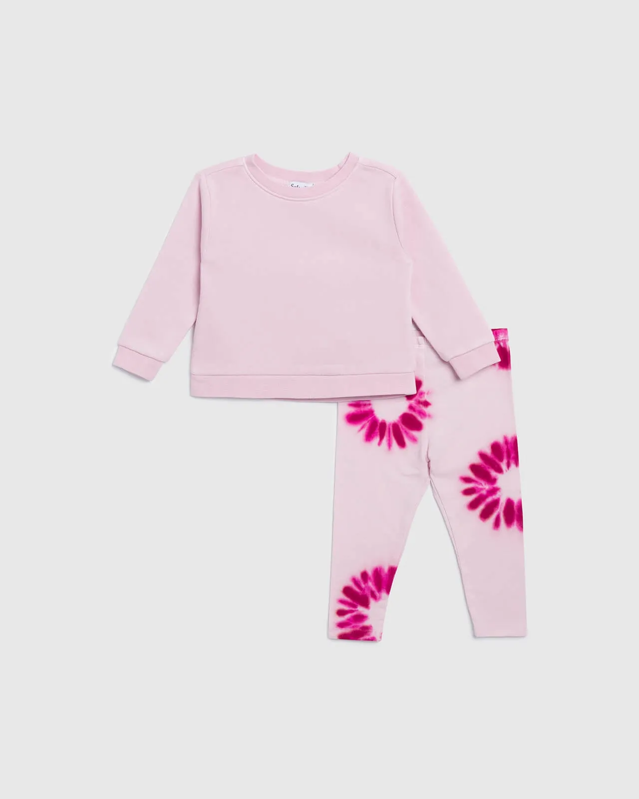 Infant Girl Bloom Tie Dye Legging Set