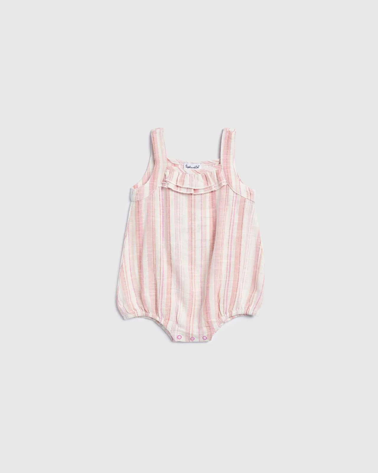 Infant Girl Multi Stripe Onesie