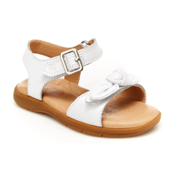 Infant Girl Stride Rite Whitney Sandal White