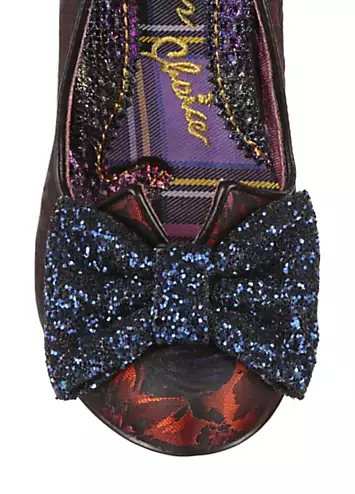 Irregular Choice Navy On My Way Heels | Grattan