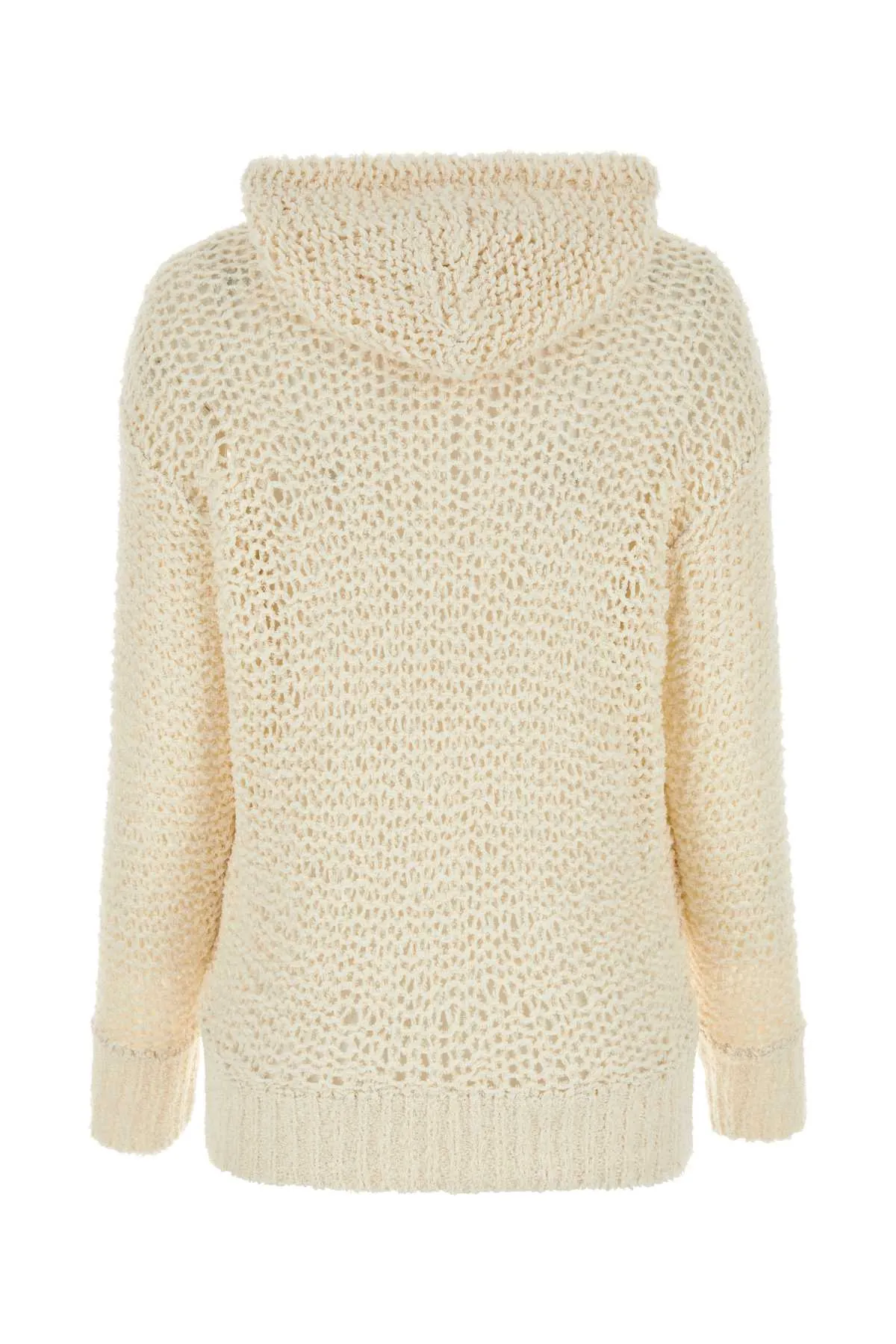 Isabel Marant Etoile Ivory Cotton Blend Idony Sweatshirt