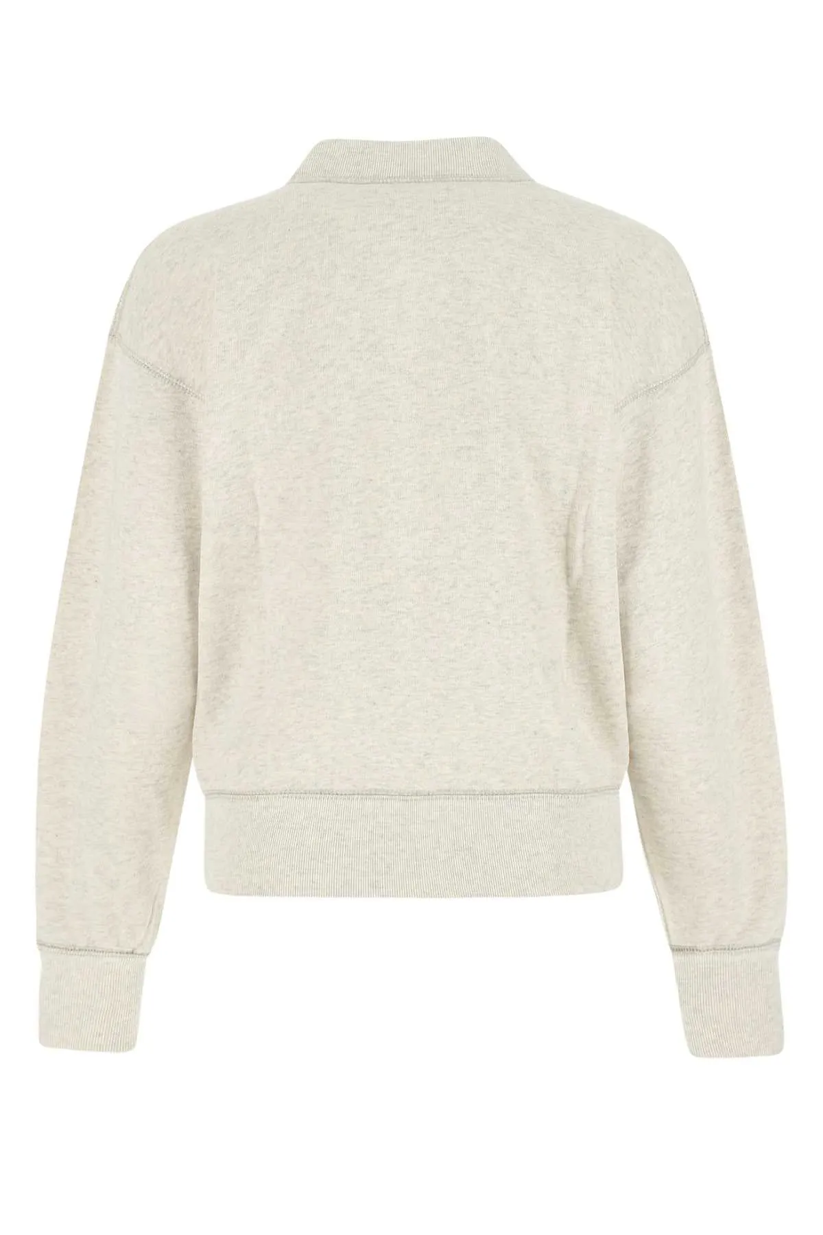 Isabel Marant Etoile Melange Sand Cotton Blend Moby Sweatshirt