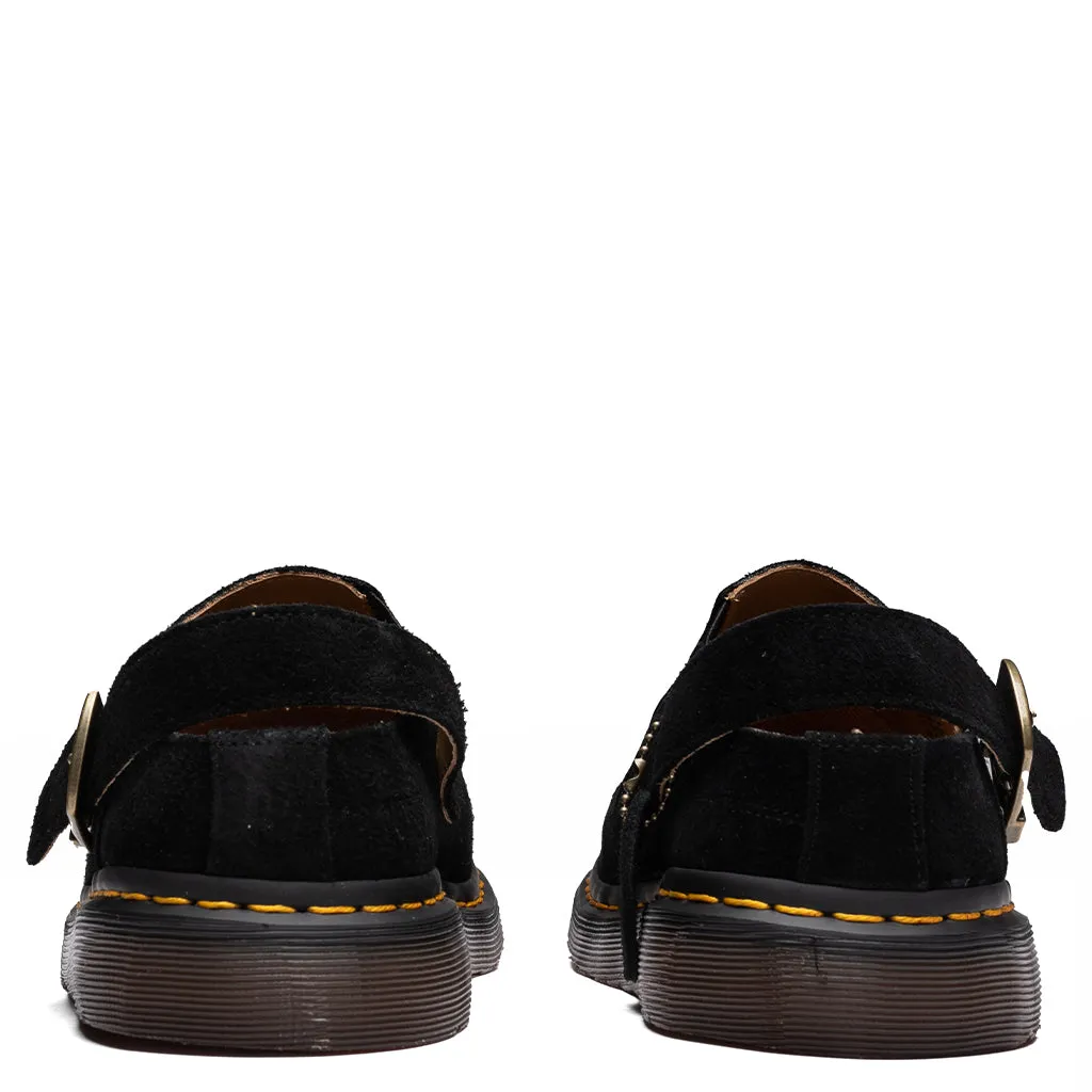 Isham Black Suede Desert Oasis