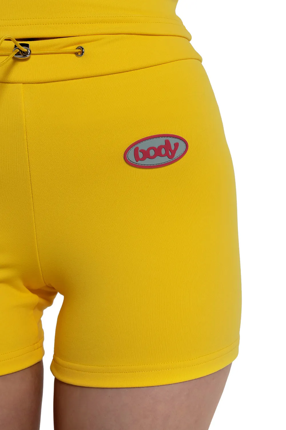 IT GIRL TUBE SHORTS (YELLOW)