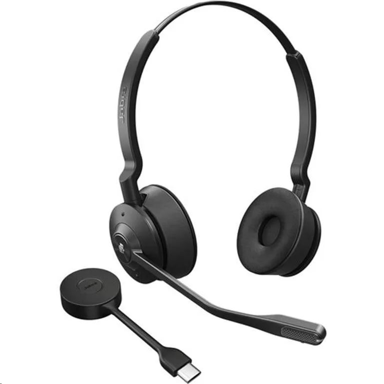 Jabra Engage 55 MS Wireless Headset USB-C Stereo - Google SEO friendly: Jabra Engage 55 Microsoft Wireless USB-C Stereo Headset