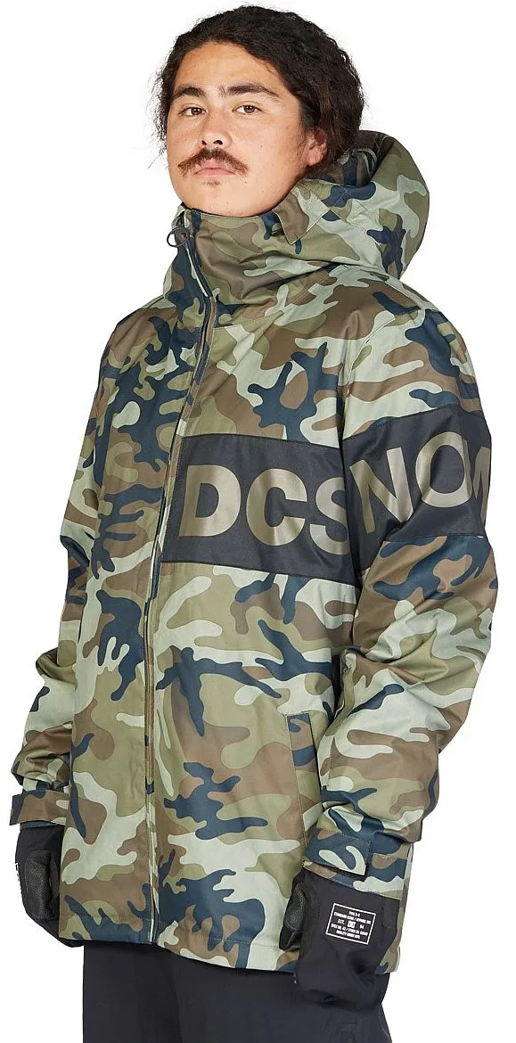 jacket DC Propaganda - XGCK/Woodland Camo Green - men´s