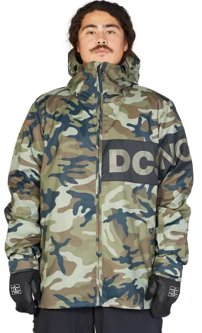 jacket DC Propaganda - XGCK/Woodland Camo Green - men´s