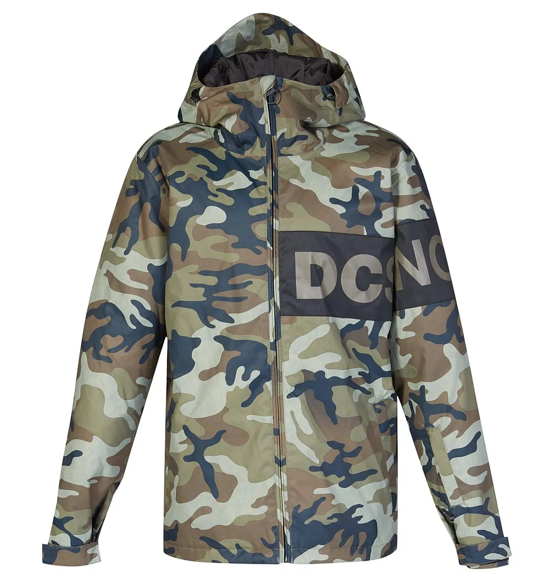 jacket DC Propaganda - XGCK/Woodland Camo Green - men´s