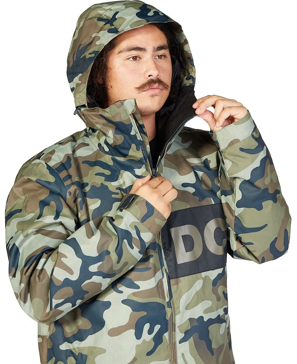 jacket DC Propaganda - XGCK/Woodland Camo Green - men´s