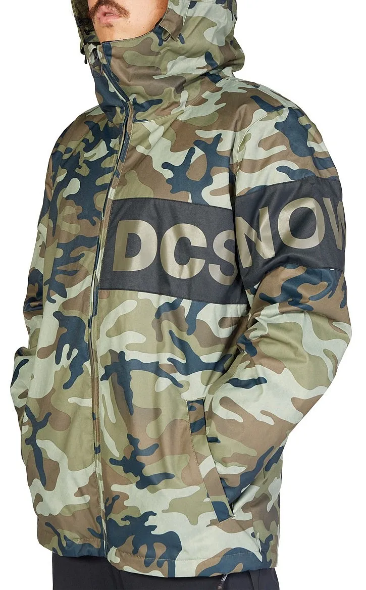 jacket DC Propaganda - XGCK/Woodland Camo Green - men´s