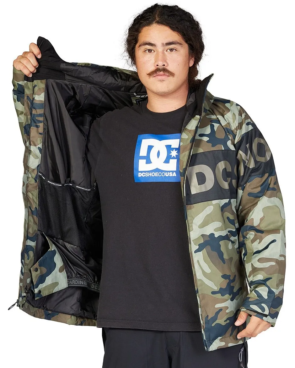 jacket DC Propaganda - XGCK/Woodland Camo Green - men´s