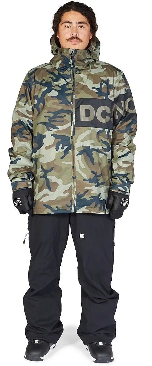 jacket DC Propaganda - XGCK/Woodland Camo Green - men´s