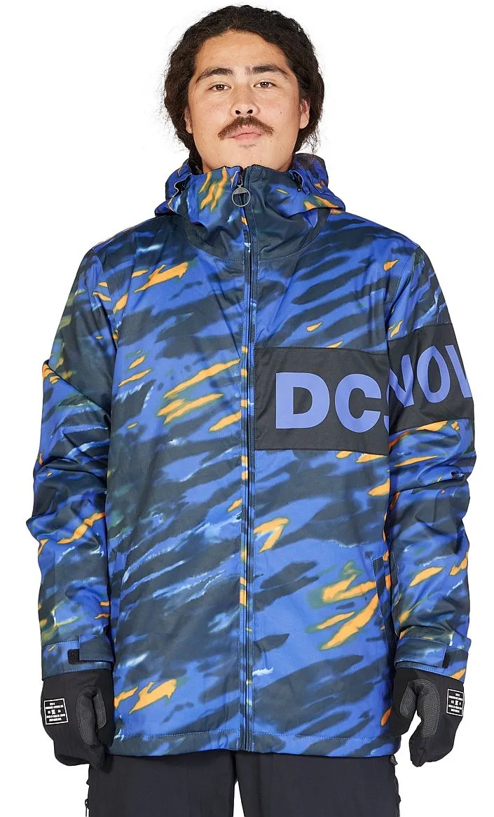 jacket DC Propaganda - XKBN/Angled Tie Dye Royal Blue - men´s