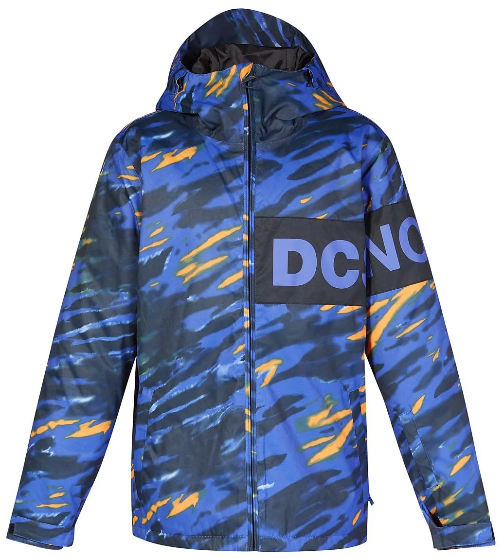 jacket DC Propaganda - XKBN/Angled Tie Dye Royal Blue - men´s