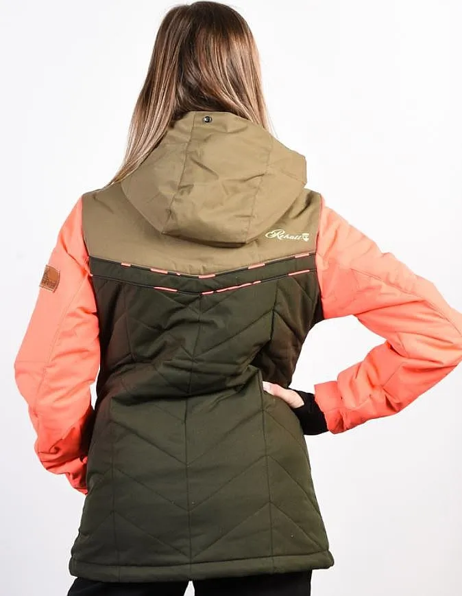 jacket Rehall Amber - Solid Coral - women´s