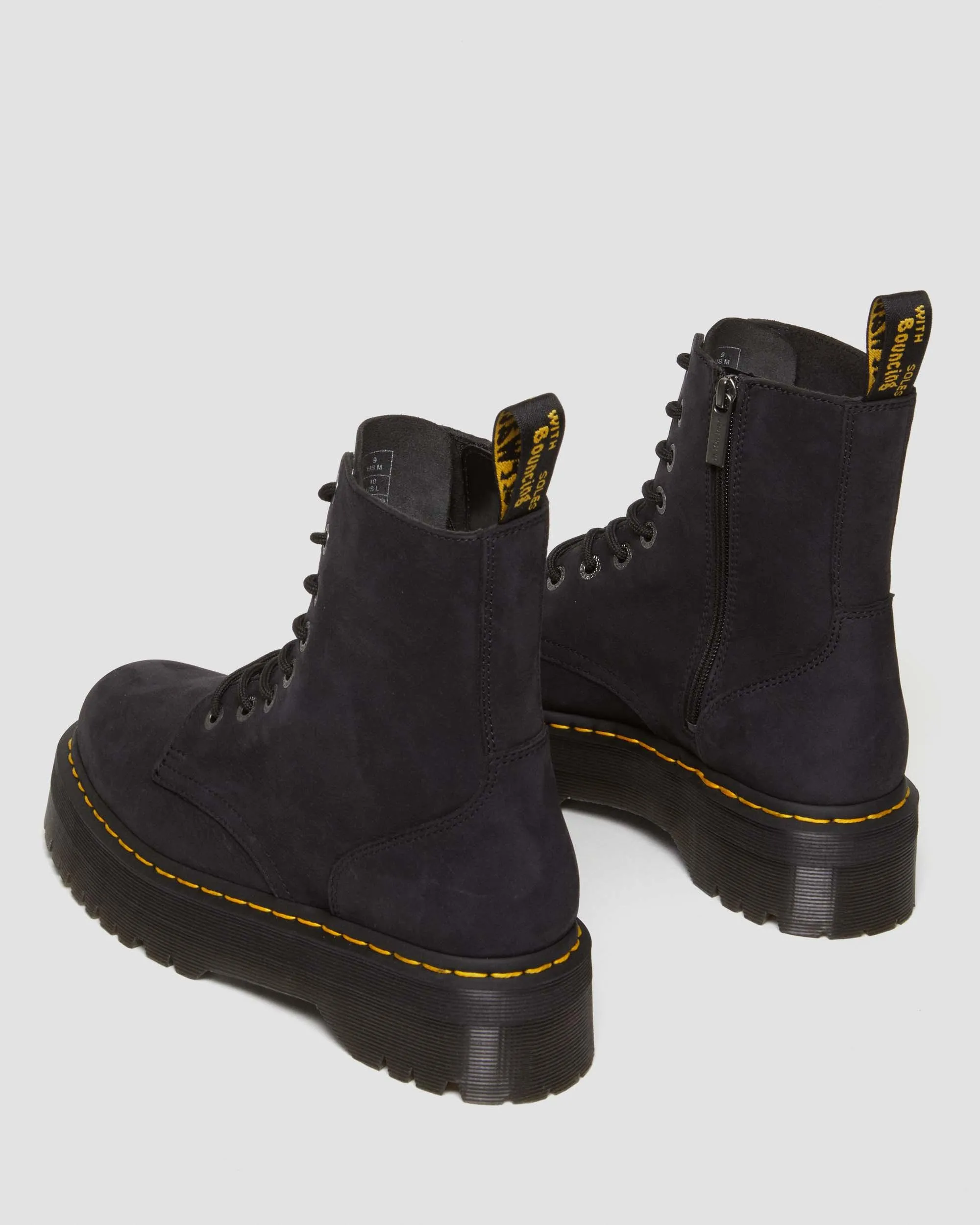 Jadon III Boot Tumbled Nubuck Platforms