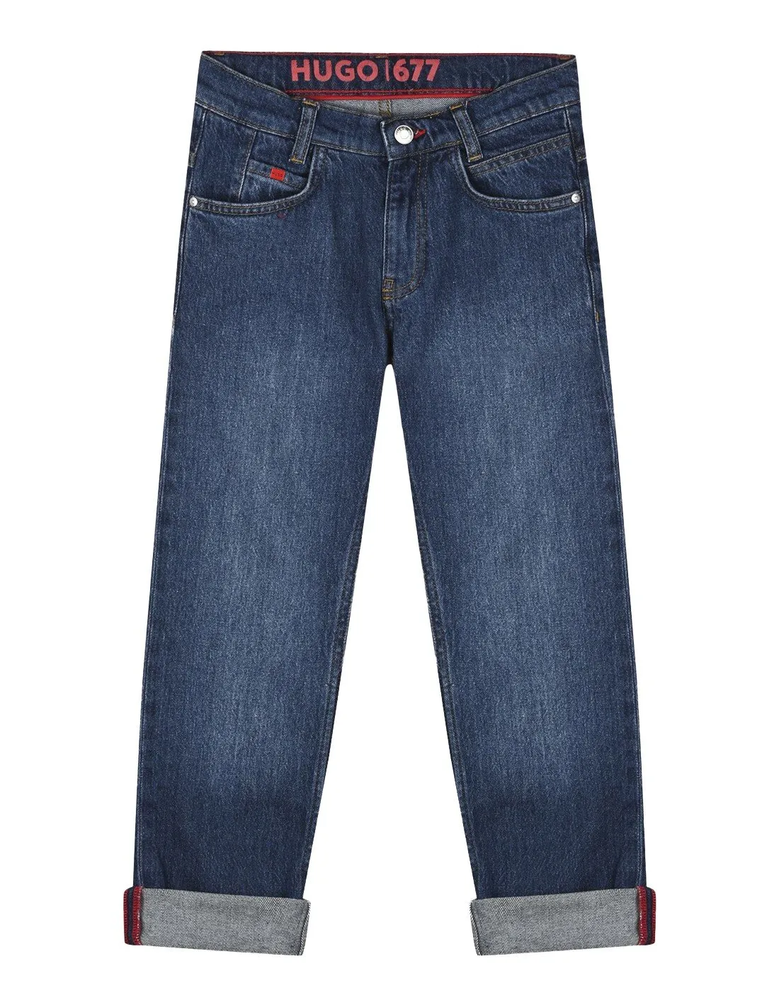 Kids' Navy Blue Hugo Boss Jeans