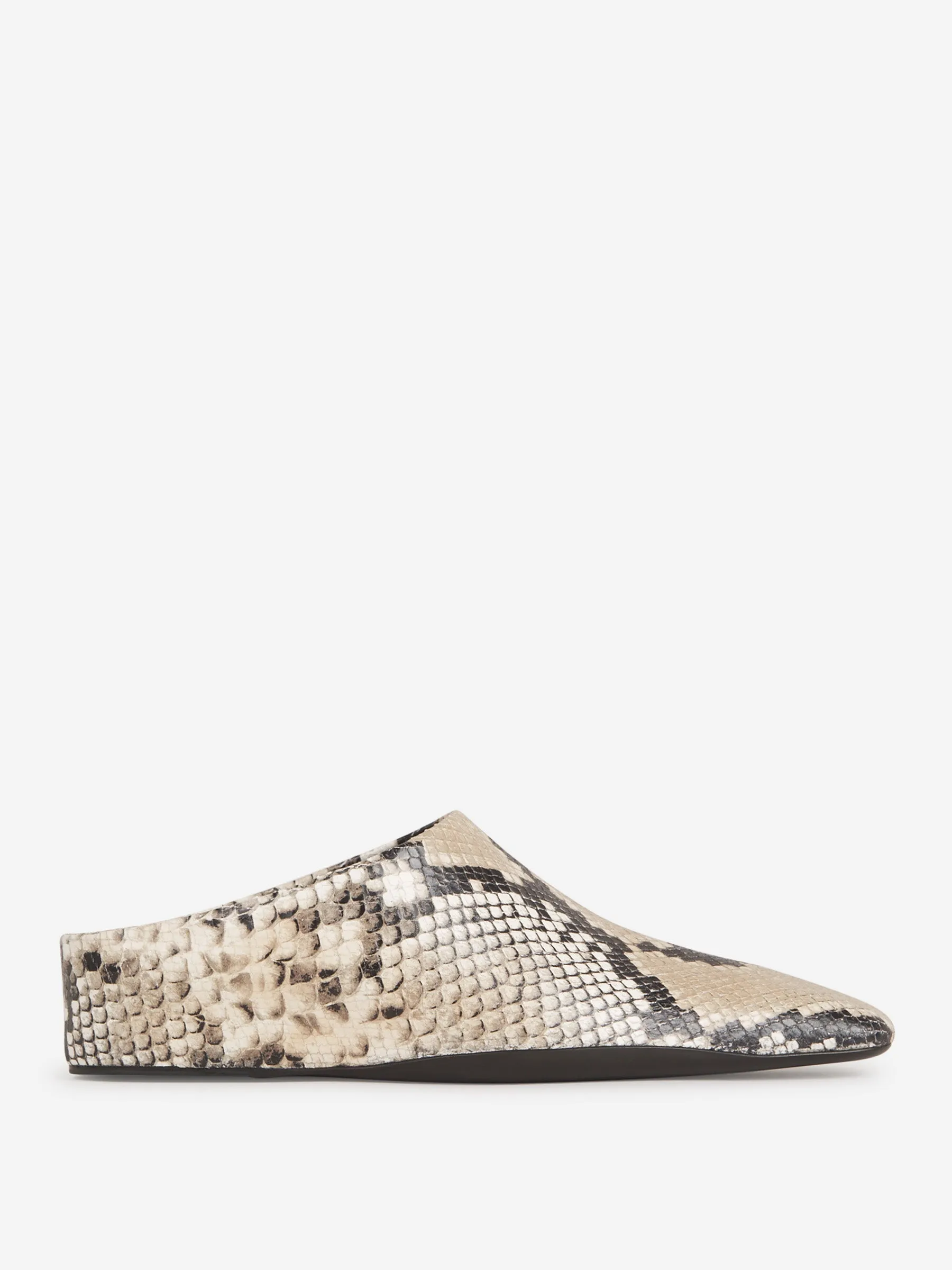 Jil Sander Python Slip-On Shoes