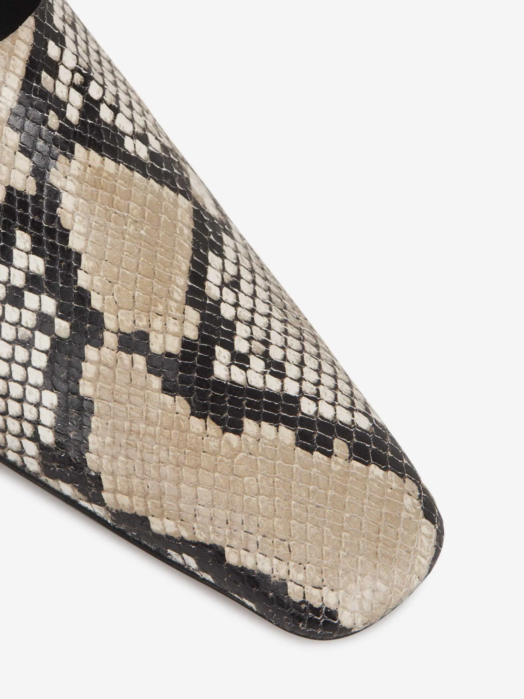 Jil Sander Python Slip-On Shoes