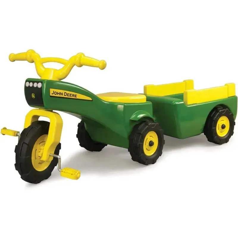 John Deere - Trike & Wagon - Kid Powered Tricycle Ride On Toy