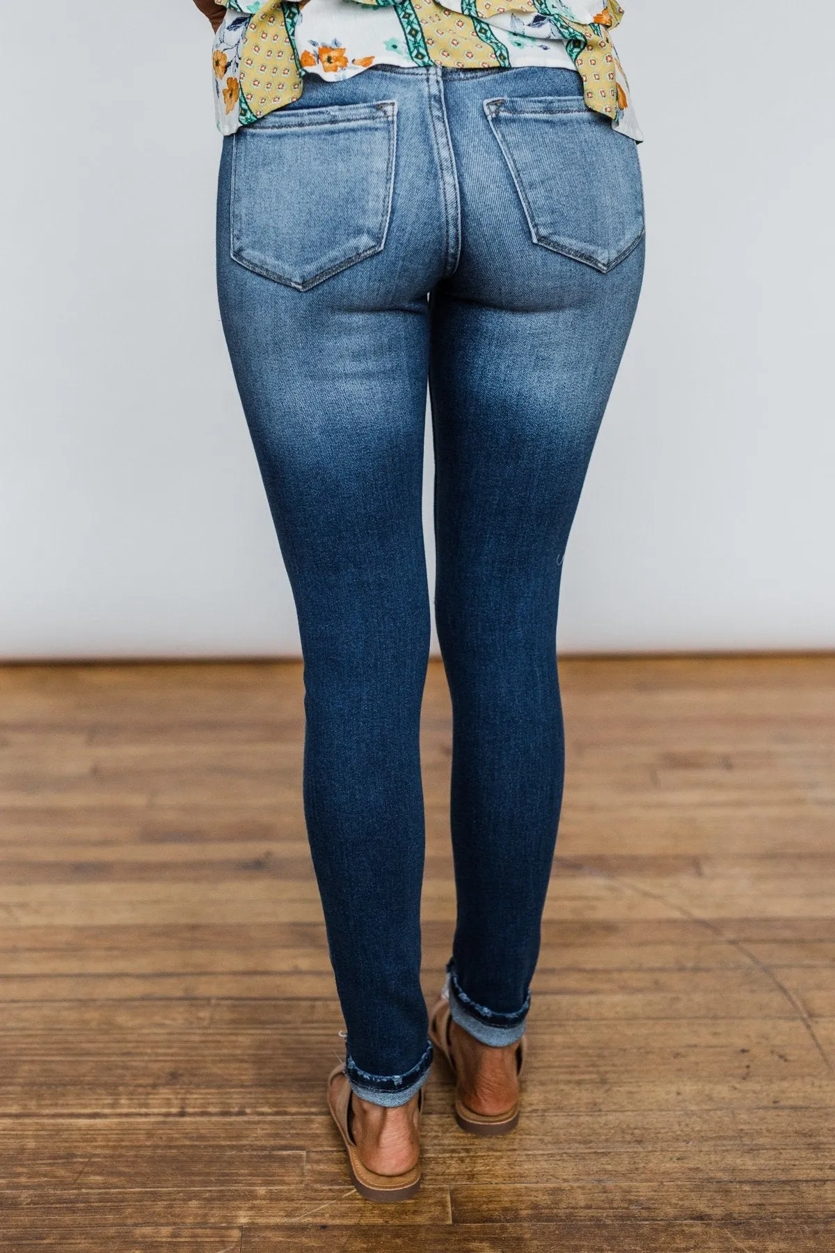 KanCan Melanie Wash Button Fly Jeans