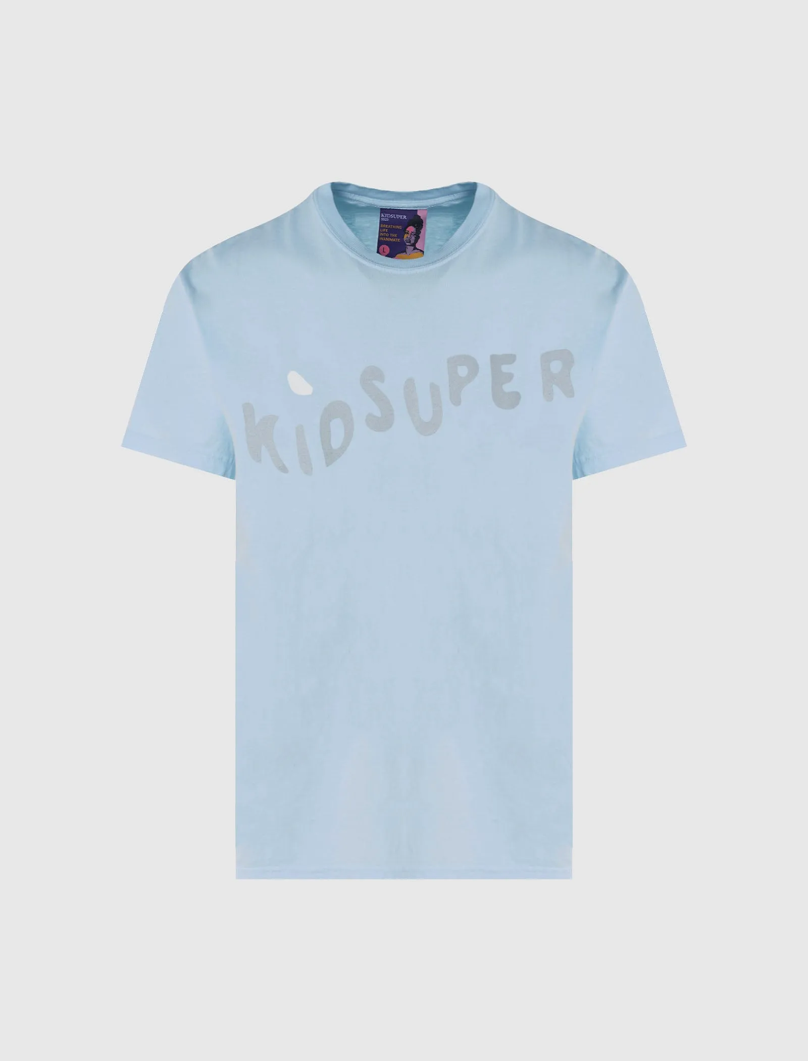 KID SUPER WAVE TEE   LIGHT BLUE