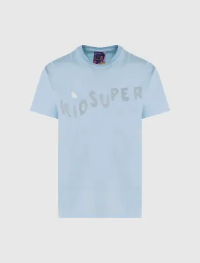 KID SUPER WAVE TEE   LIGHT BLUE