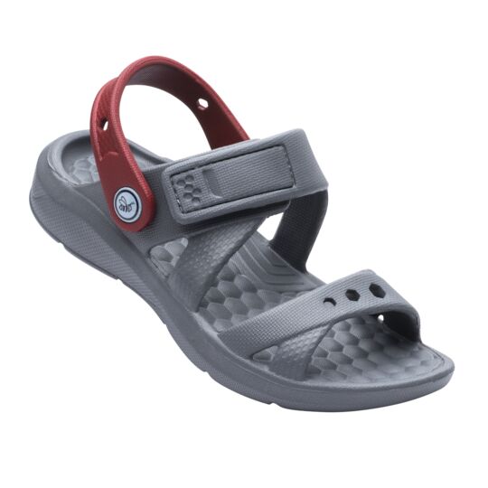 Kid's Adventure Sandal in Charcoal