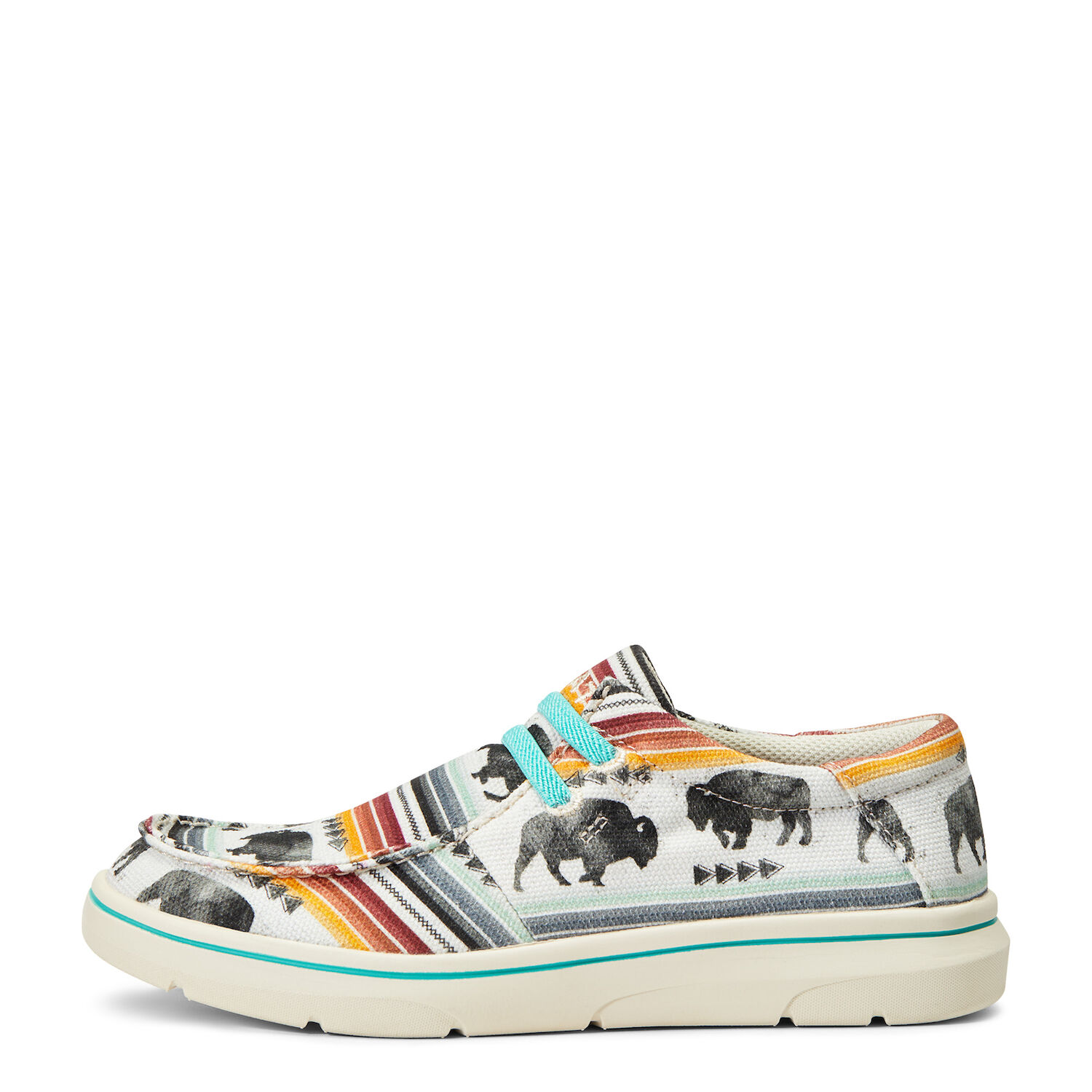 Kid's Hilo Casual Shoe in Buffalo Print