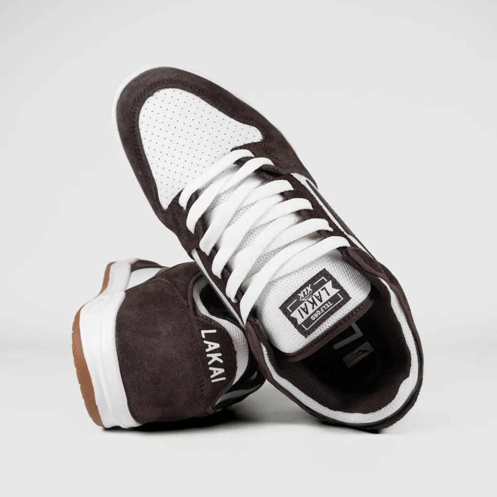 Lakai - Telford Low Shoes - Chocolate / White