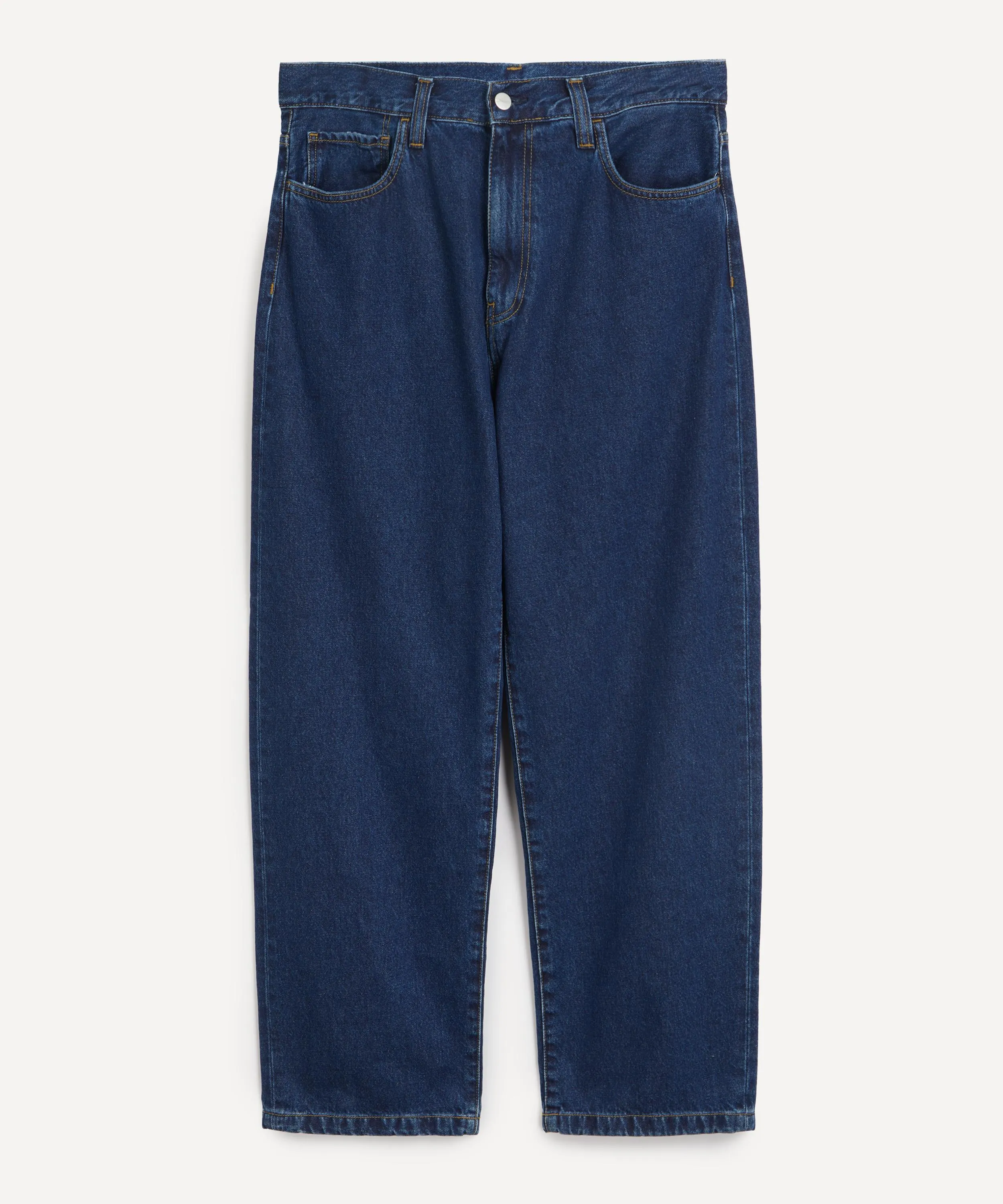 Landon Robertson Denim Trousers in Blue Stonewashed