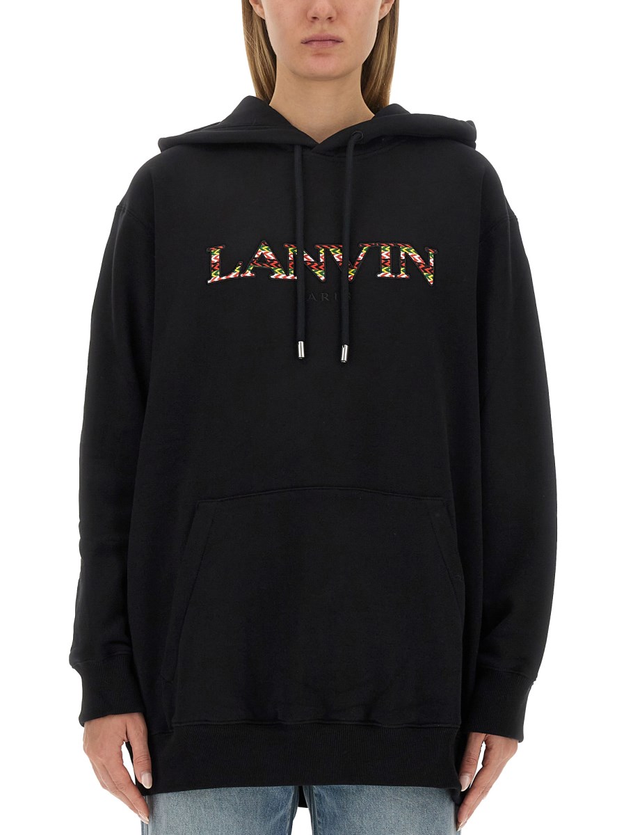 Lanvin Cotton Sweatshirt with Logo