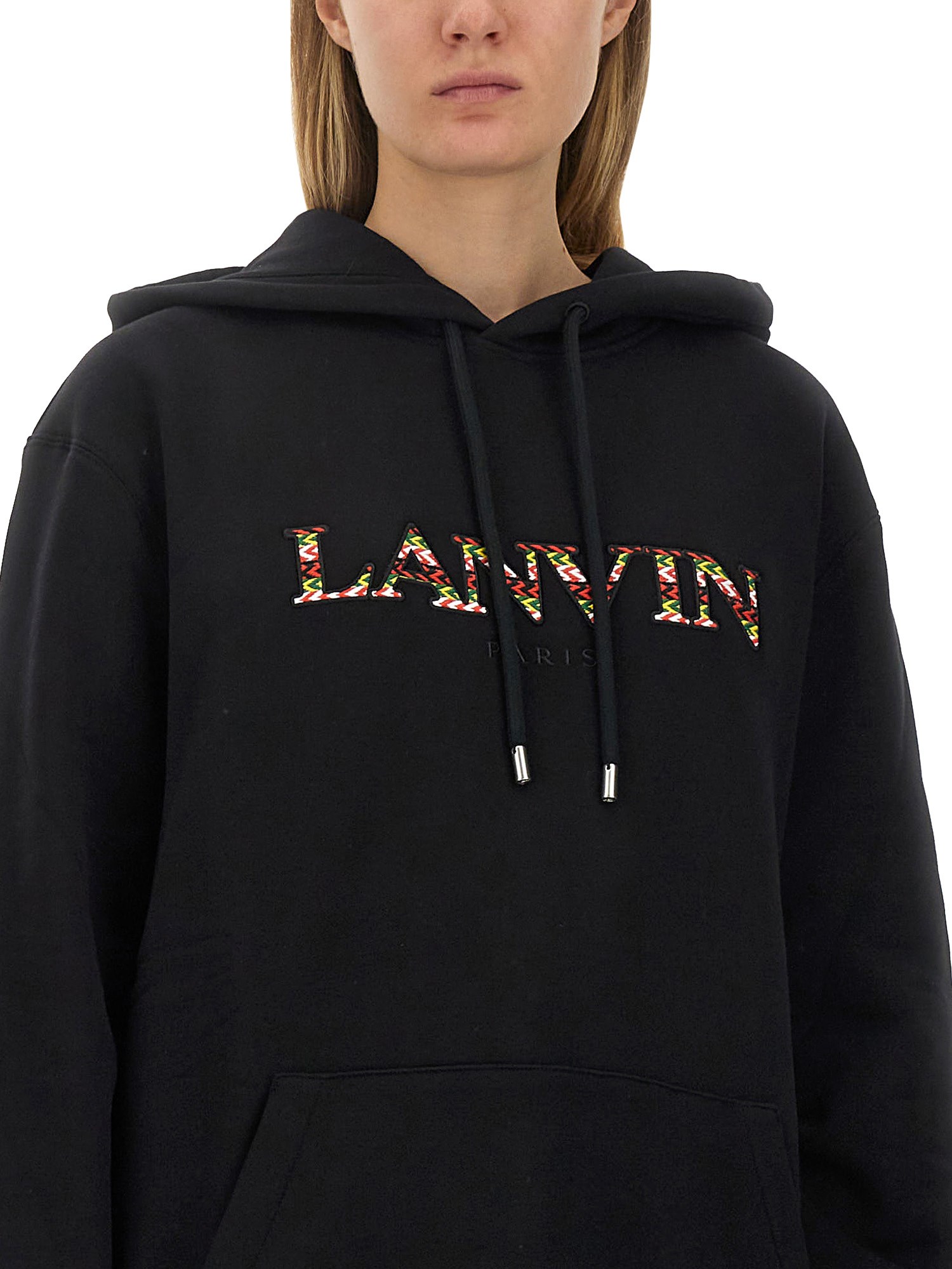 Lanvin Cotton Sweatshirt with Logo