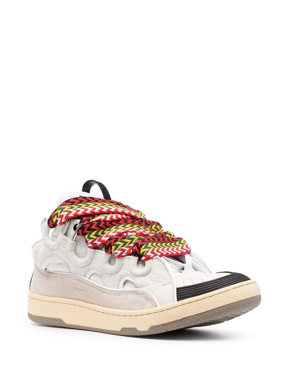 Lanvin    Lanvin Curb Leather Sneakers