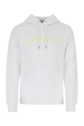 Lanvin White Cotton Sweatshirt