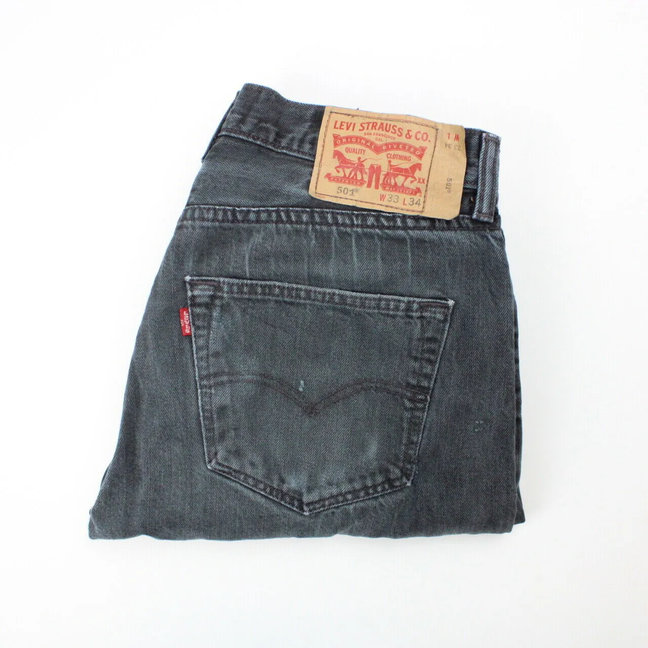 LEVIS 501 Jeans Black | W33 L30