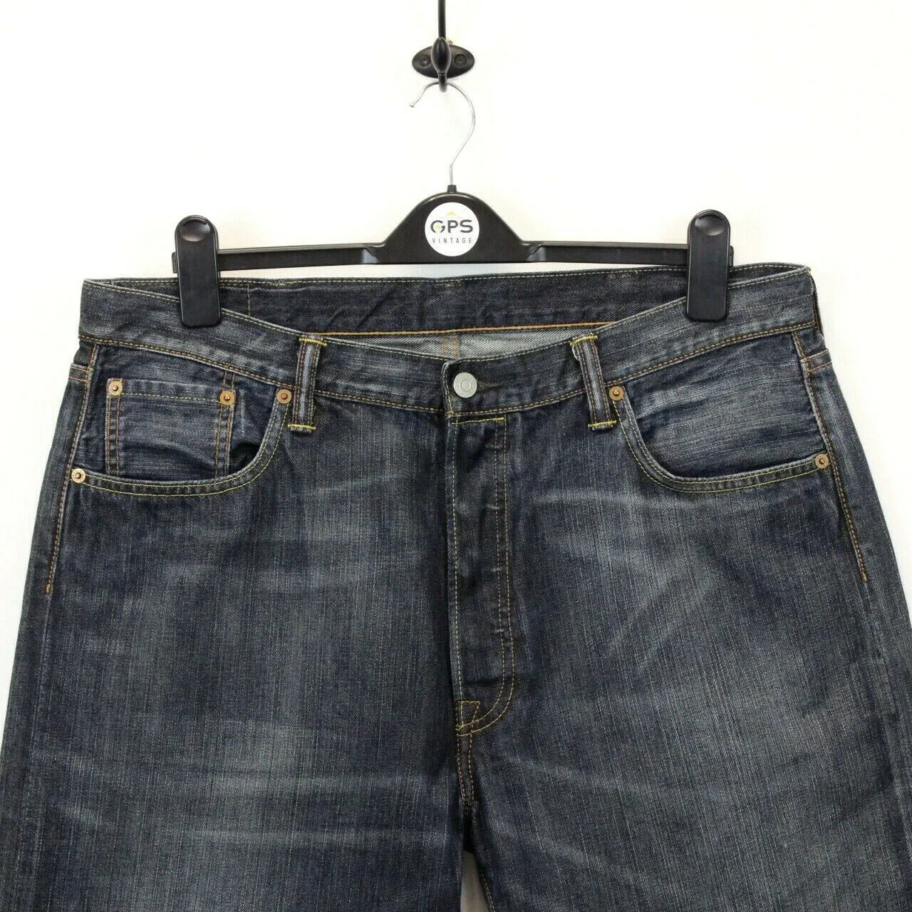 LEVIS 501 Jeans Dark Blue | W38 L32