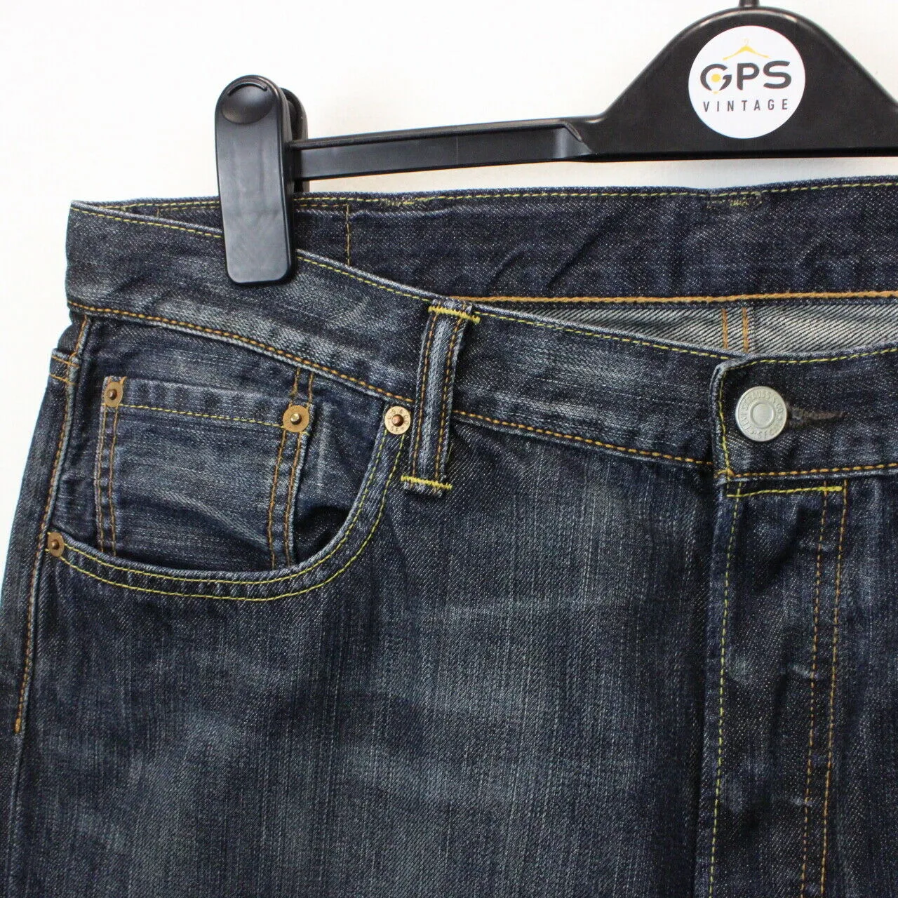 LEVIS 501 Jeans Dark Blue | W38 L32