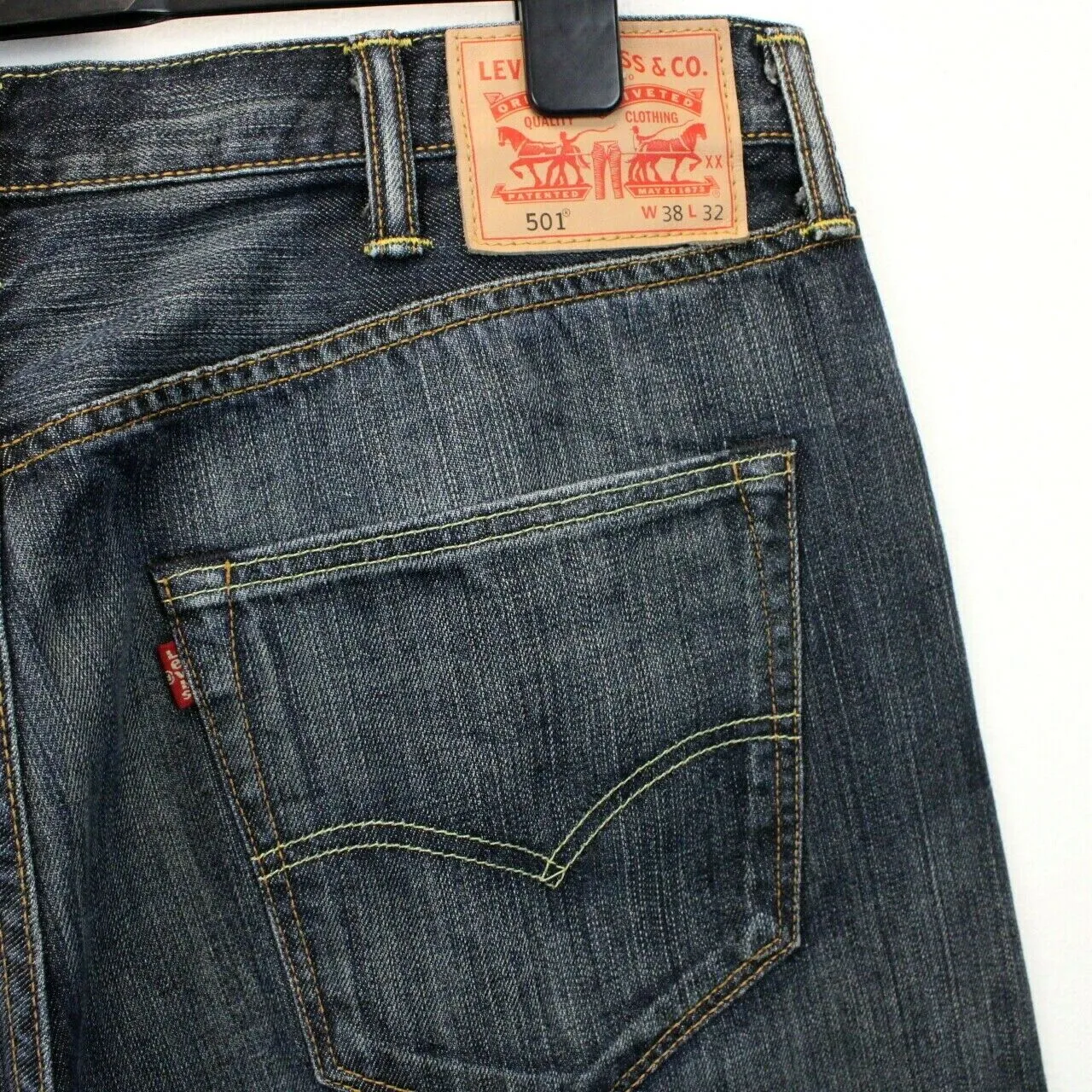 LEVIS 501 Jeans Dark Blue | W38 L32