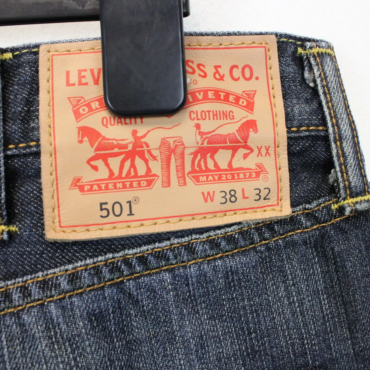 LEVIS 501 Jeans Dark Blue | W38 L32