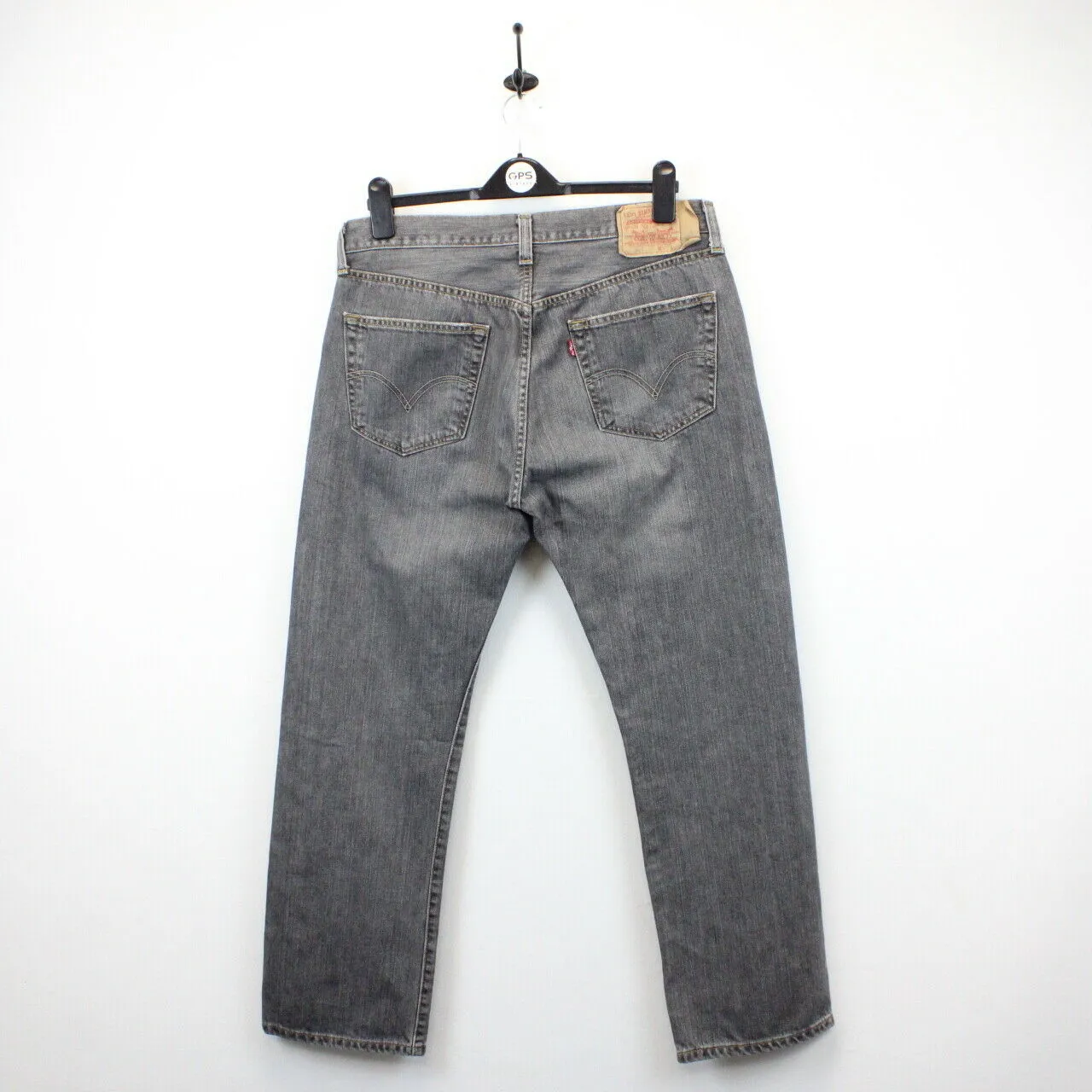 LEVIS 501 Jeans Grey Charcoal | W34 L30