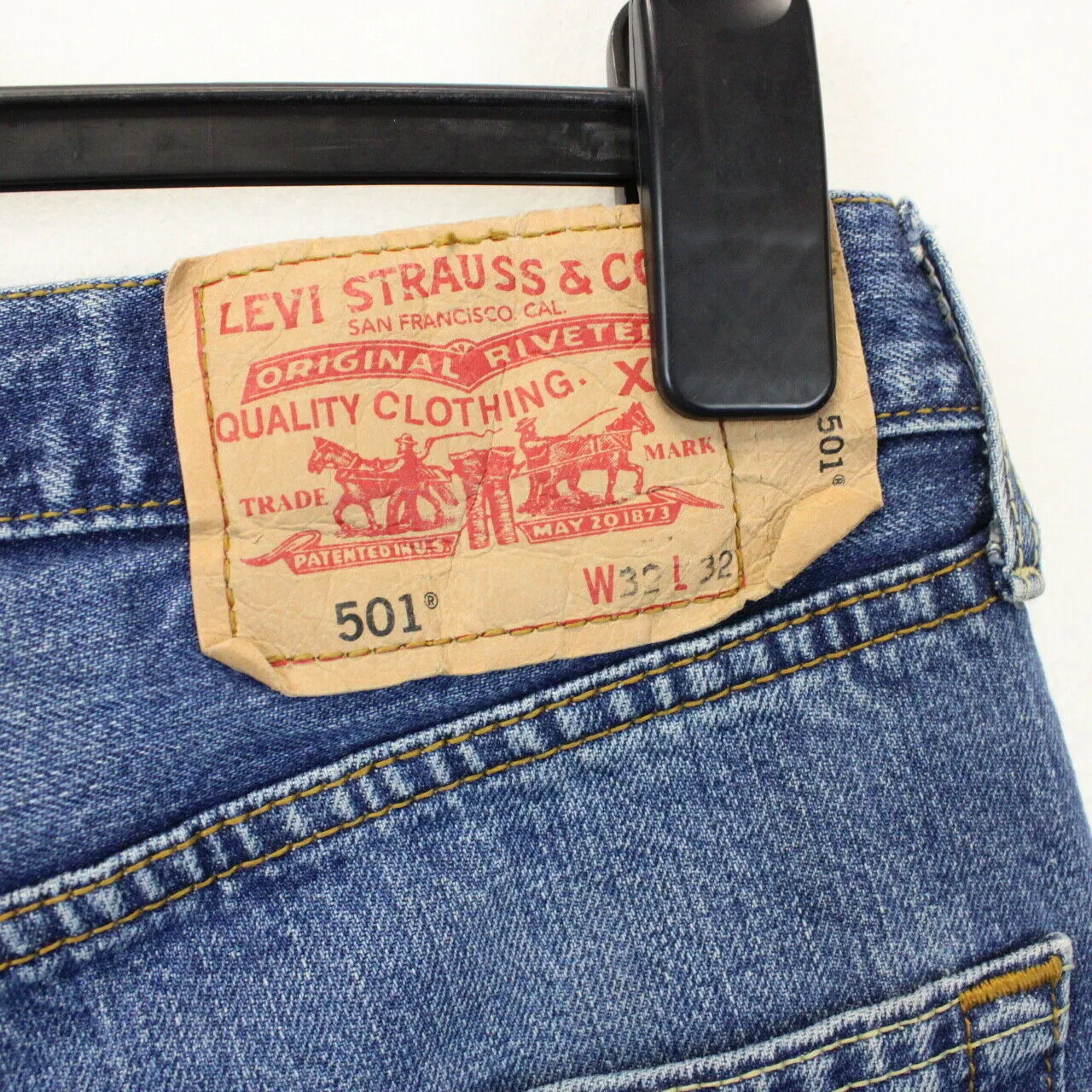 LEVIS 501 Jeans Mid Blue | W32 L32