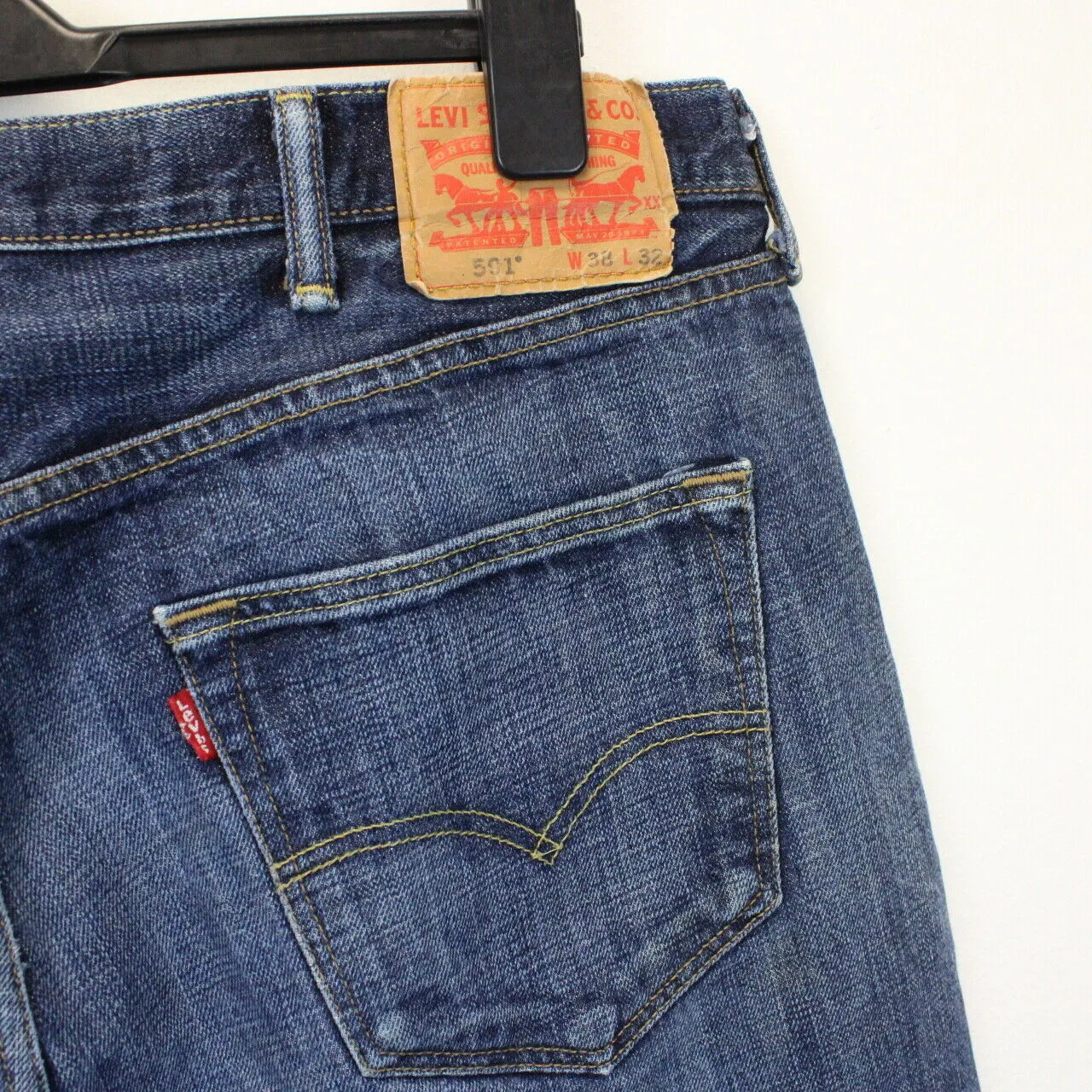 LEVIS 501 Jeans Mid Blue | W38 L28