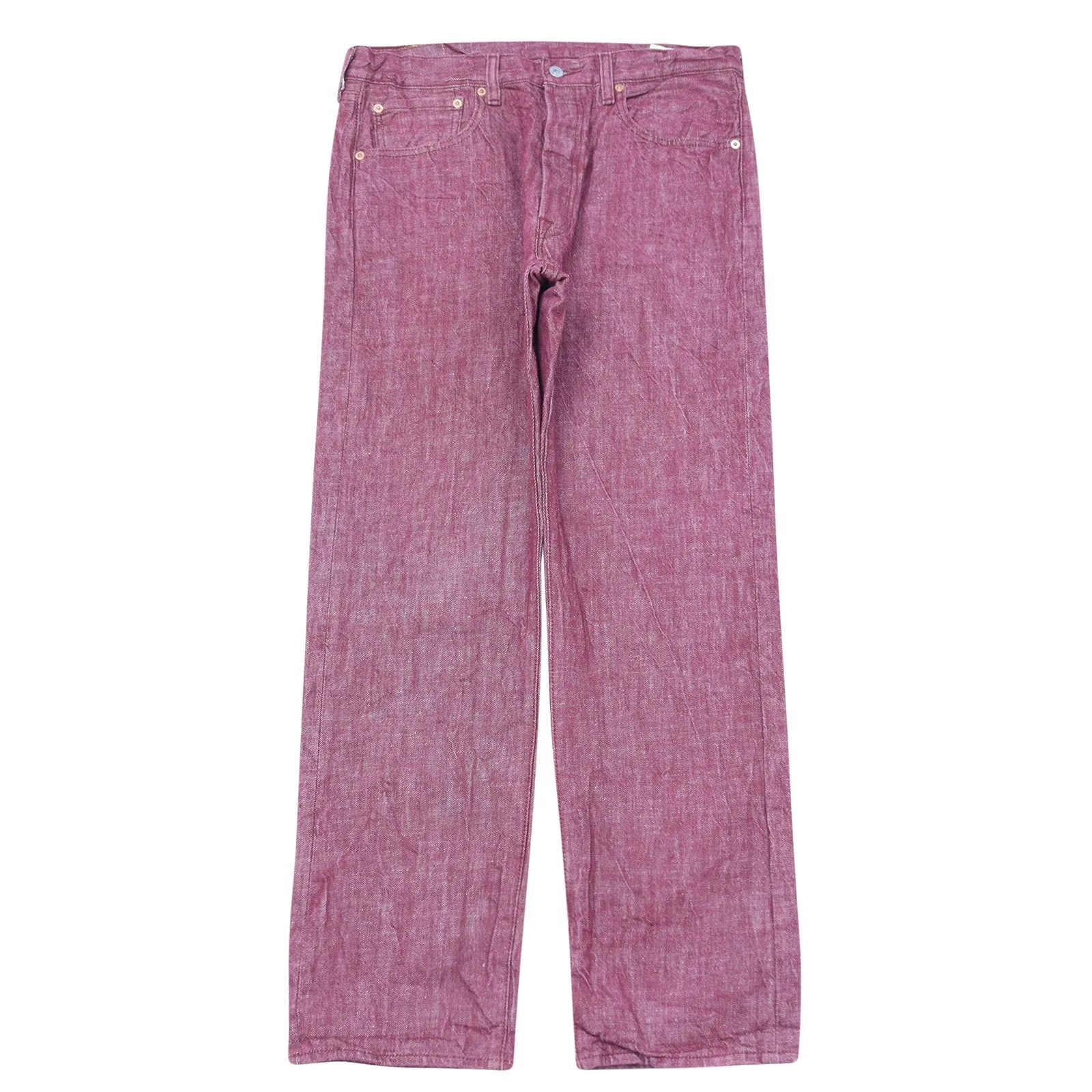 Levi's 501 Maroon Chino Trousers